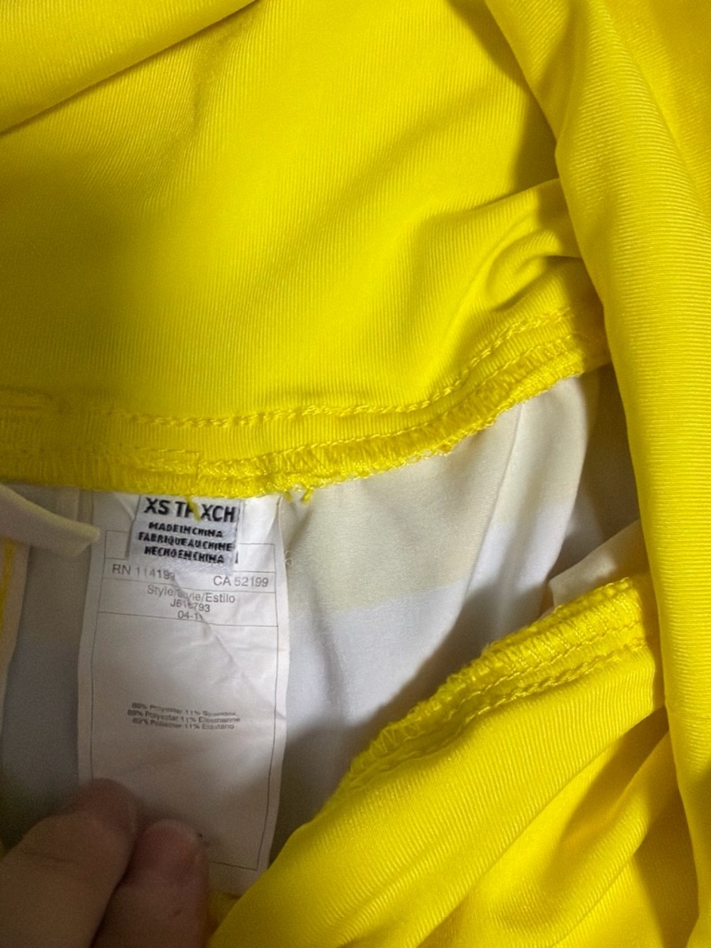 y2k Yellow Roxy Board shorts - Picture 4 of 6